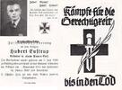 Drittes Reich Totenzettel / Sterbebild / Hubert Eustrup Gefreiter in einem Pionier - Batl. -