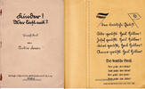 Drittes Reich Kinder!Wer liest mit? Vorfibel von Artur Kern/in Sütterlinschrift -