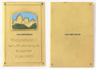 Drittes Reich/Wuppertal Plakette/Findigkeitsfahrt der 1./Pz.Abw.Abtlg.26 Wuppertal 13.Mai 1936 -