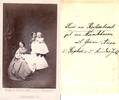Hannover-Niedersachsen Carte de visite / CdV / Kabinettphoto / Lucie von Kerfsenbrock geb.Münchhausen ... -