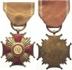 Polen Verdienstkreuz am Band - Silber, im Etui -