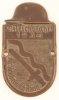 Deutsches Reich Automobilplakette/2.Reichsfahrt 1930/Der Stahlhelm am Rhein -