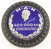 Bundesrepublik M.A.N.Plakette 400 000 km Störungsfrei im Fulda Reifen -