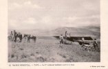 Frankreich Ansichtskarte/Maroc Oriental.-Taza-Le 1 aviateur militaire arrive a Taza -