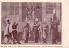Deutsches Reichum um 1910 Ansichtskarte/Der lange Josef vor Kaiser Wilhelm,König Haakon von Norwegen..... 2-3