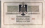 Frankfurt Festschrift/17.Deutsches Bundes-und Goldenes Jubiläums Schießen -