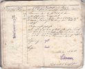 Preussen 1916 Militärpaß des Landsturmmanns Ludwig Vierkotten,Schallmesstrupp 22. 3