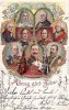 Deutsches Reich Prägekarte/Allweg gúet Zolre -