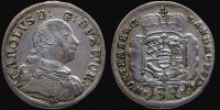 WÜRTTEMBERG. Herzogtum 15 Kreuzer Karl Eugen, 1744-1793. Stuttgart. -