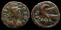 BARBARIC COINAGE AE 40 nummi Follis OSTGOTEN - ATHALARIC, 526-534