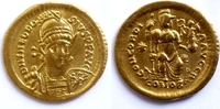 EMPIRE ROMAIN Solidus Theodosius II Constantinopolis