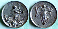 ALLEMAGNE Medaille 39 mm Leipzig, Stadt Auf die 50-Jahrfeier der VölkerschlachtMedaille
