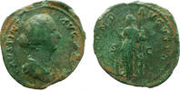 ROME sesterce Faustina II - FECVND AVGVSTAE -