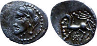 FRANCE Denier au glaive et au pentagramme GALLIEN - BITURIGES CUBI (Region die Bourges) -
