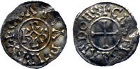 FRANCE Denar Charles II le Chauve - Chateau-Landon - Rare -