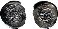 Lorraine - METZ Denier Adalberon IV 1104-1115 -