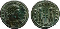 Rome Nummus Constantinus II Caesar - GLORIA EXERCITVS - Trier -