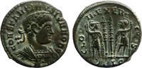Rome Nummus Constantinus II Caesar - GLORIA EXERCITVS - Lyon -