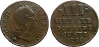 HESSEN-KASSEL III Heller Karl 1670-1730 -