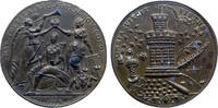 Autriche Medaille Maria Theresia - Satirische Bronzemedaille - Böhmische Krönung -