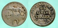 Anhalt - Bernburg 1/24 Thaler Anhalt - Bernburg -
