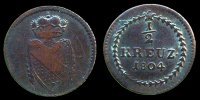 Baden 1/2 Kreuzer -