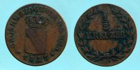 BADEN 1/2 Kreuzer -