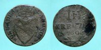 BADEN 3 Kreuzer -