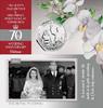 Isle Of Man 50p Isle Of Man-2017-Platinum Wedding Limited Edition Proof-Like Pt 7-Commemorative -