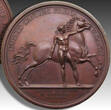 FRANCE - PREMIER EMPIRE AE 41mm commemorative medal 1807 A.D. Napoleon I Bonaparte: Commemorating the creation of the Kingdom of Westphalia EF++ nearly as minted, attractive toning