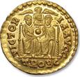 ROMAN EMPIRE AV gold solidus 373-375 A.D. Gratian / Gratianus, Treveri (Trier) mint- superb high quality coin - EF/EF+ superb coin with lots of luster in fields