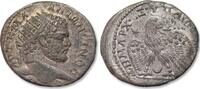 ROMAN EMPIRE AR silver tetradrachm Caracalla, MESOPOTAMIA, Carrhae mint - variety with crescent -