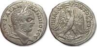 ROMAN EMPIRE AR silver tetradrachm Caracalla, Phoenicia, Berytus mint - variety with galley prow symbol - -