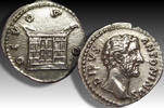 ROMAN EMPIRE AR silver denarius DIVVS Antoninus Pius, Rome mint - DIVO PIO - -