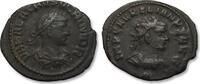 ROMAN EMPIRE AE antoninianus Aurelian / Aurelianus with Vabalathus, Antioch mint - VABALATHVS V C R IM D R - -