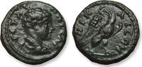 ROMAN EMPIRE AE (hemi)assarion Geta as Caesar, Bithynia, Nicaea - eagle reverse - -