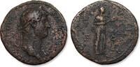 ROMAN EMPIRE AE 26mm As Hadrian / Hadrianus, Rome mint - COS III, Salus reverse - -