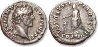 ROMAN EMPIRE AR silver denarius Antoninus Pius, Rome - VOTA SVSCEPTA DEC III, COS IIII - -