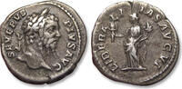 ROMAN EMPIRE AR silver denarius Septimius Severus, Rome mint - LIBERALITAS AVG VI - -