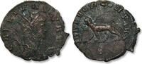 ROMAN EMPIRE AE/BI antoninianus Gallienus, Rome mint - LIBERO P CONS AVG - Part of Gallienus' popular zoo series -