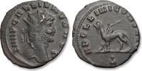 ROMAN EMPIRE AE/BI antoninianus Gallienus, Rome mint - APOLLINI CONS AVG - Part of Gallienus' popular zoo series -