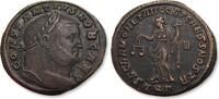 ROMAN EMPIRE 27mm AE follis Constantius I as Caesar, Aquileia mint, 3rd officina -