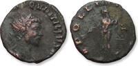 ROMAN EMPIRE AE/BI antoninianus Quintillus, Rome mint - APOLLINI CONS - -