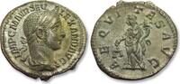 ROMAN EMPIRE AR silver denarius Severus Alexander, Rome mint - AEQVITAS AVG - -