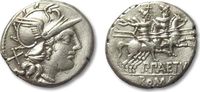ROMAN REPUBLIC AR denarius P. Aelius Paetus, Rome