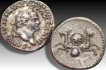 ROMAN EMPIRE AR silver denarius DIVUS Vespasian / Vespasianus, Rome mint - struck under Titus - -