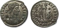 ROMAN EMPIRE AE silvered maiorina Constans I, Siscia -- beautiful --
