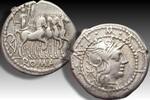 ROMAN REPUBLIC AR silver denarius 130 B.C. M. Acilius M.f,. Rome mint VF... 237,00 EUR  zzgl. 18,00 EUR Versand