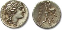 ROMAN REPUBLIC AR Denarius M. Herennius, Rome