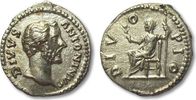 ROMAN EMPIRE AR Denarius DIVUS Antoninus Pius, Rome struck under Marcus Aurelius & Lucius Verus
